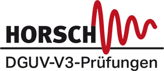 HORSCH DGUV-V3-Prüfungen